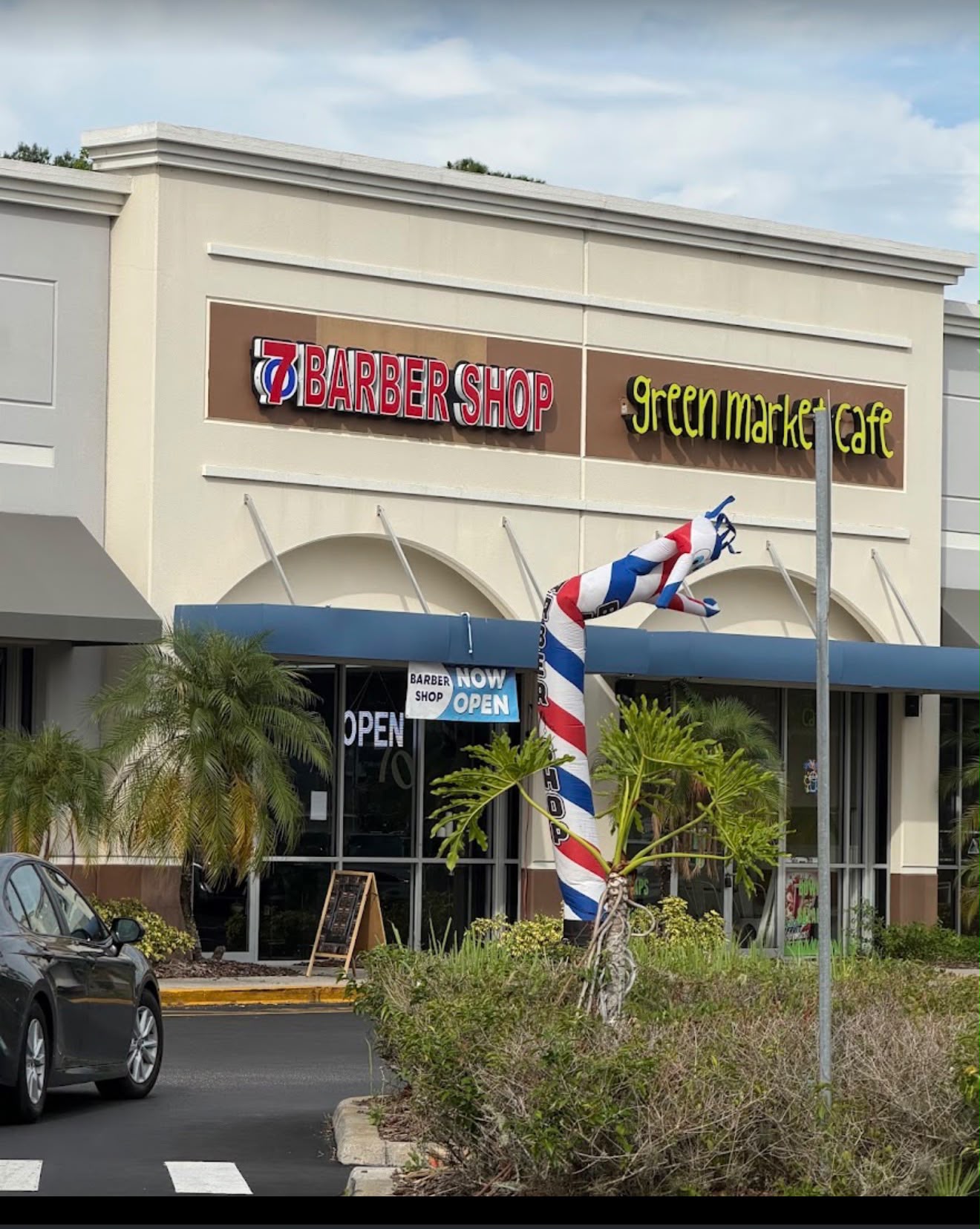 7Oaks Barbershop storefront exterior